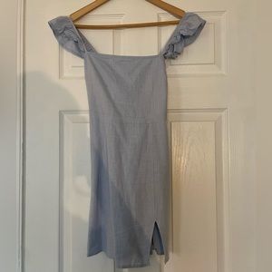 Cotton Candy LA Ruffle Sleeve Mini Dress